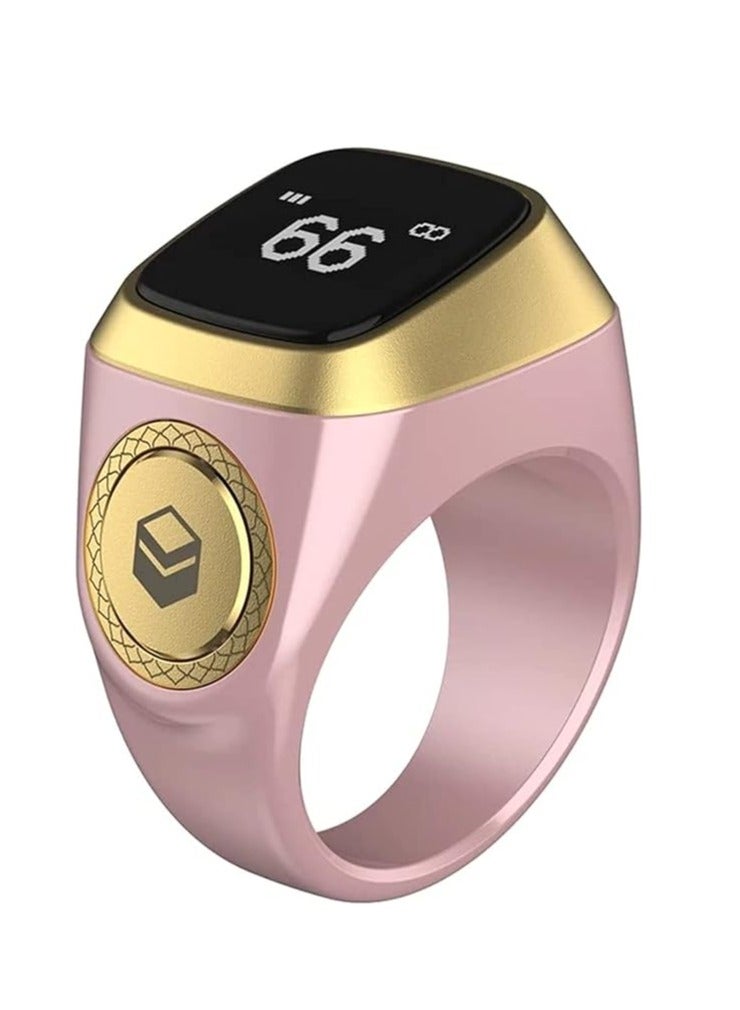 iQIBLA Smart Tasbih Plastic Zikr Lite Ring Pink 20MM - Image 2