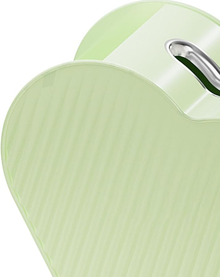 غطاء صندوق المناديل على شكل قلب أخضر مع حامل تخزين لطاولة القهوة في غرفة المعيشة - Image 3