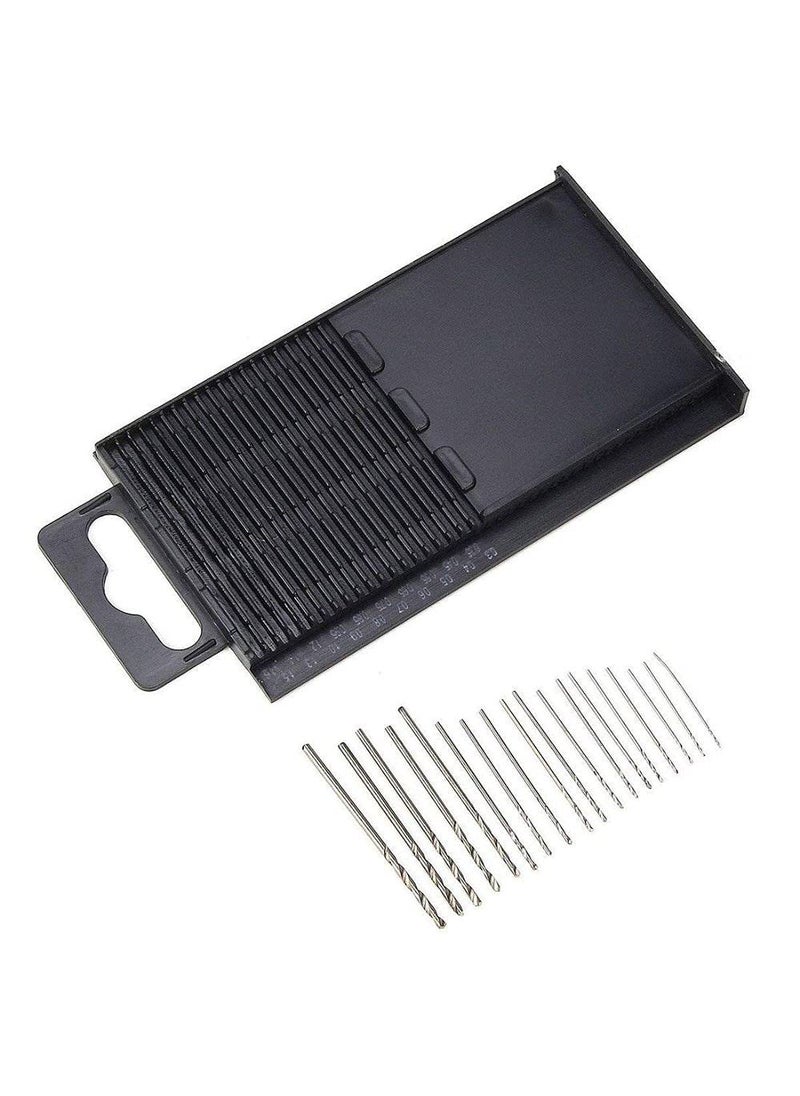 DIY Crafts Diy Crafts 12108 11170 Micro Twist Drill Bits Hss Mini Pin Precision Drill Bit Hand Tools Drills Set 0316mm Multicolor 20 Piece  - Image 1
