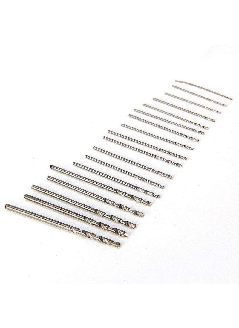 DIY Crafts Diy Crafts 12108 11170 Micro Twist Drill Bits Hss Mini Pin Precision Drill Bit Hand Tools Drills Set 0316mm Multicolor 20 Piece  - Image 5
