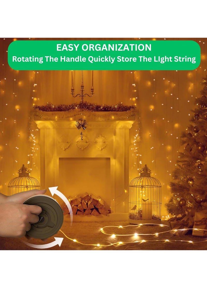 Home Care Ramadan String Lights , 8m Multi-Functional 9 Modes RGBW LED Ramadan Lights With Waterproof IP44 Rechargeable LED Fairy String Lights Lamps For Ramadan Hiking Tenting Patio Party Decorations  - Image 3