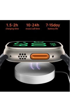 WS Smart Watch WS ultra Series 9, 2 IN 1 With Health Fitness Tracker Sport Watch, 2 addition Replacement Band 49MM-Multicolour  - Image 5