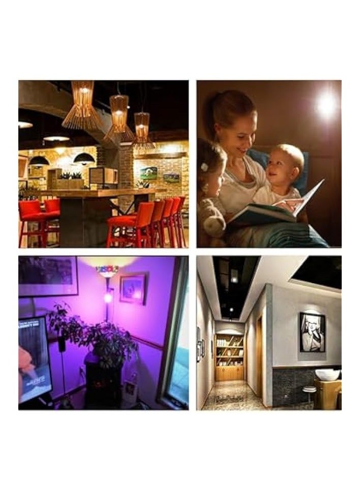 erorex 4-Pack E27 Adjustable Light Bulb Socket Extenders, 7.8-Inch Flexible Adapters for Home Lighting and LED Grow Lights - Image 4