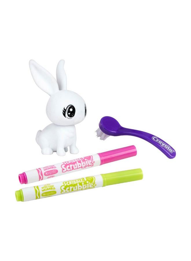 Crayola Scribble Scrubbie Adorable Little Pet Multicolor CRA747325A001 - Image 3