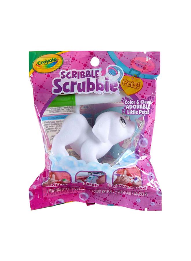Crayola Scribble Scrubbie Adorable Little Pet Multicolor CRA747325A001 - Image 1