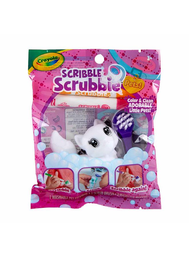Crayola Scribble Scrubbie Adorable Little Pet Multicolor CRA747325A001 - Image 2