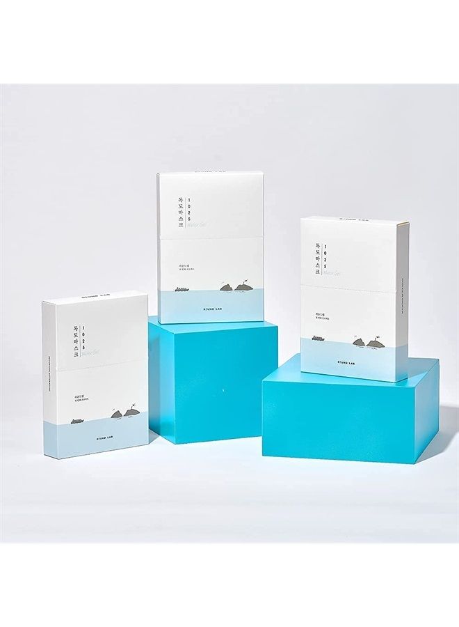 ROUND LAB قناع هيدراتيشن جل الماء 1025 (10 قطعة) | قفل الترطيب، تبريد، تجديد، سهولة في الطبقات، بدون رائحة للبشرة الحساسة (10 قطعة) - Image 5