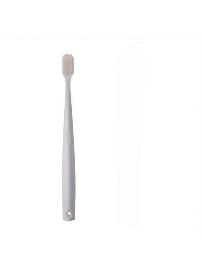 Black Ultra Soft Microfiber Toothbrush For Sensitive Gums Gentle Cleaning Ideal Adults - Image 5