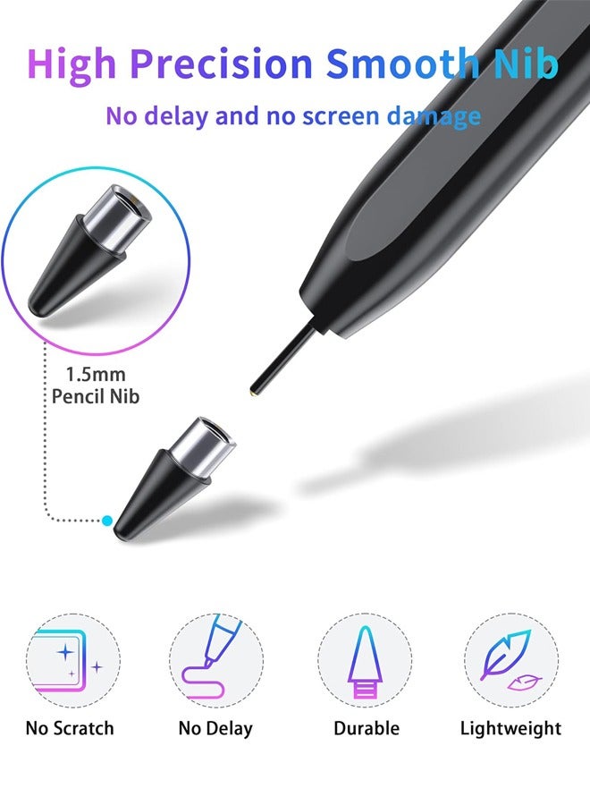 Stylus Pens, Universal High Sensitive & Precision Capacitive Tip Touch Screen Pen Stylus for iPhone/iPad/Pro/Samsung/Galaxy/Tablet  - Image 5