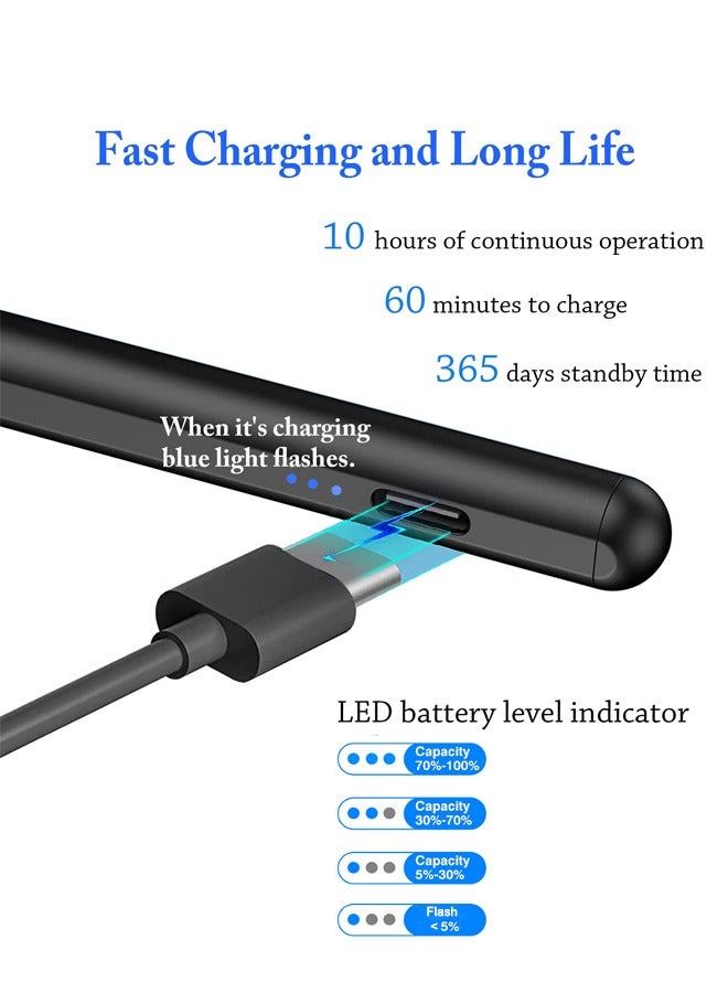 Stylus Pens, Universal High Sensitive & Precision Capacitive Tip Touch Screen Pen Stylus for iPhone/iPad/Pro/Samsung/Galaxy/Tablet  - Image 3