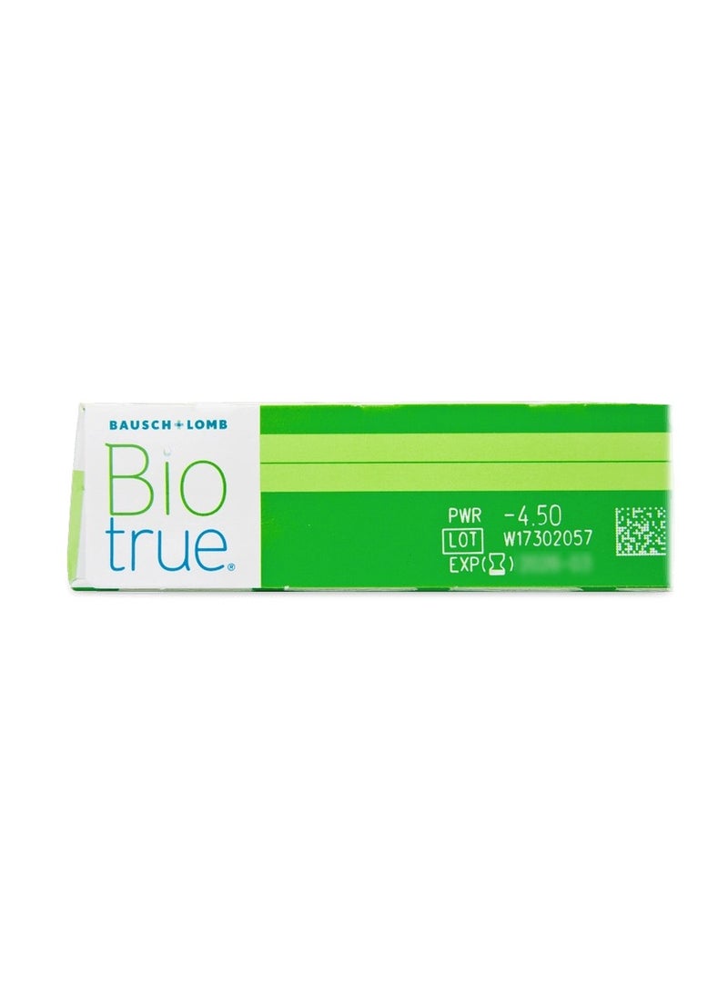Pack Of 90+30 Biotrue One Day Contact Lenses