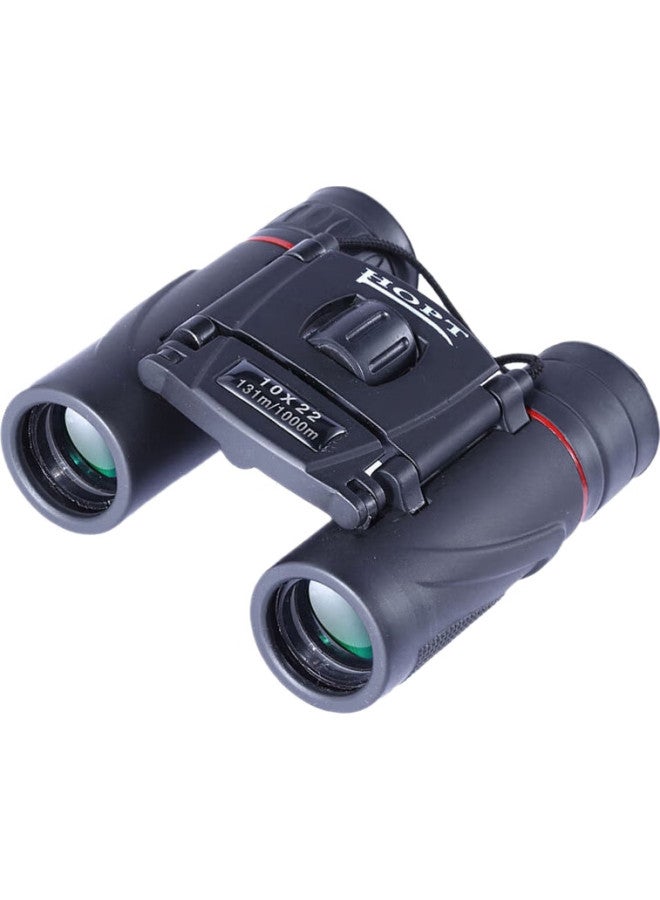 Jhopt 10X22 Binoculars, High Magnification, High Definition, Low-Light Night Vision, Miniature Sports Scope, Portable Pocket Scope - Image 2