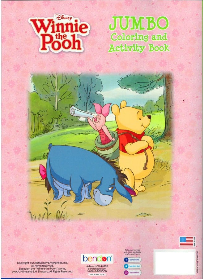 Bendon Disney Winnie The Pooh Coloring Activity Book and Stickers Set for Kids - Image 5