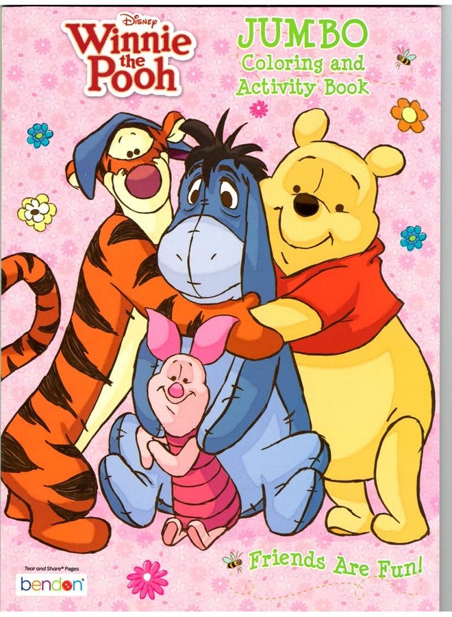 Bendon Disney Winnie The Pooh Coloring Activity Book and Stickers Set for Kids - Image 2