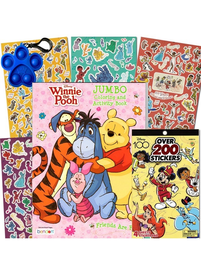 Bendon Disney Winnie The Pooh Coloring Activity Book and Stickers Set for Kids - Image 1