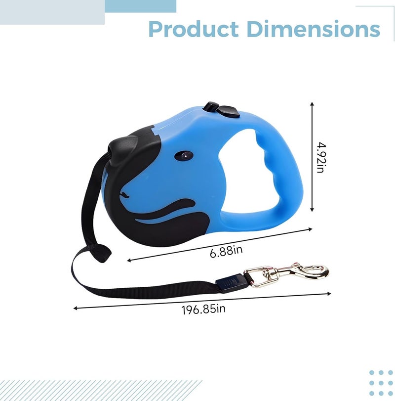 Dog Traction Rope, Pet Walking Leash, Retractable Training Leash Escapeproof for Puppy - Image 5