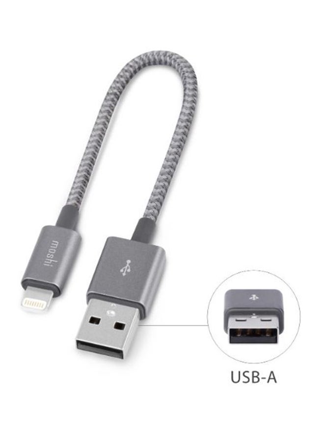 موشي كابل إنتجرا بمنفذ USB-A رمادي - Image 2