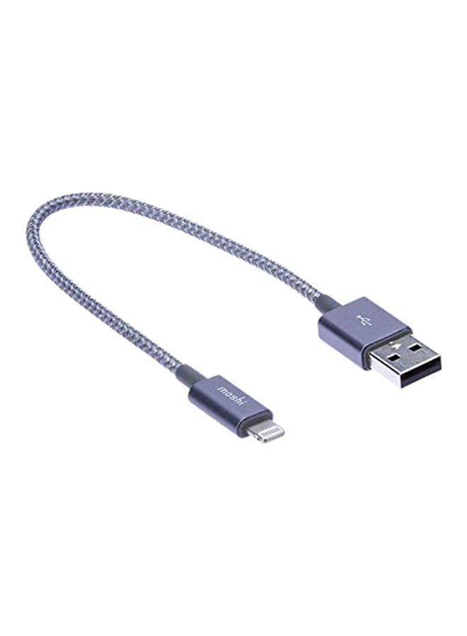موشي كابل إنتجرا بمنفذ USB-A رمادي - Image 1
