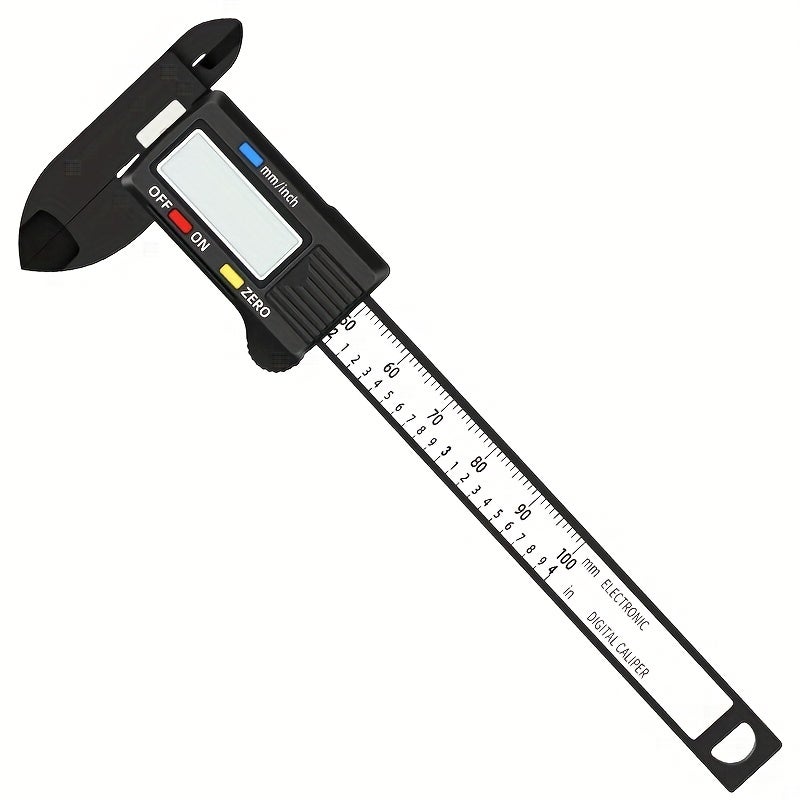 100mm Electronic Digital Caliper, Carbon Fiber Dial - Image 1