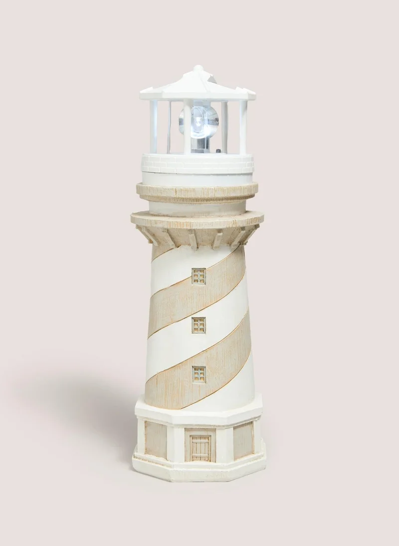 Matalan Solar Lighthouse Beige