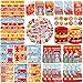 LSJDEER 122PCS Fire Truck Party Favors 50 Stickers 12 Assemble Stickers 12 Button Badges 12 Mini Notepads 12 Slap Bracelets 12 Rubber Bracelets 12 Goodie Bags for Firefighter Firetruck Party Supplies - Image 2