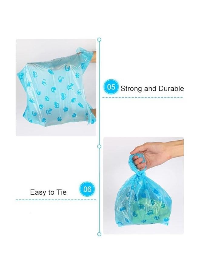 HOOKOR Diaper Disposal Bag, Unscented Diaper Bags Disposable, Biodegradable Diaper Trash Bags for Nappies, Rubbish, Dog , Convenient and Quick Diaper Disposal Essential for Travel (100)  - Image 4