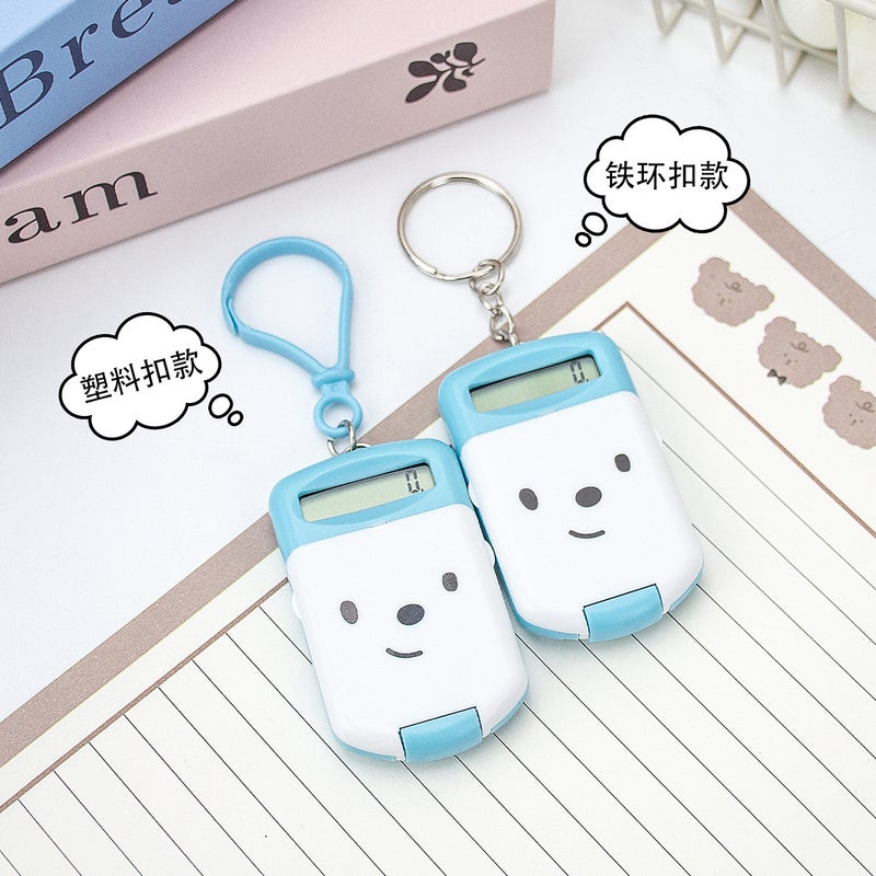 New Mini Computer Creative Pocket Flip Calculator With God Carry Math Machine - Image 1