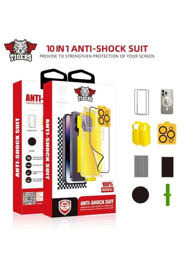 Tigers 10-in-1 Full Protection Case for Apple iPhone 16 Plus - Image 5