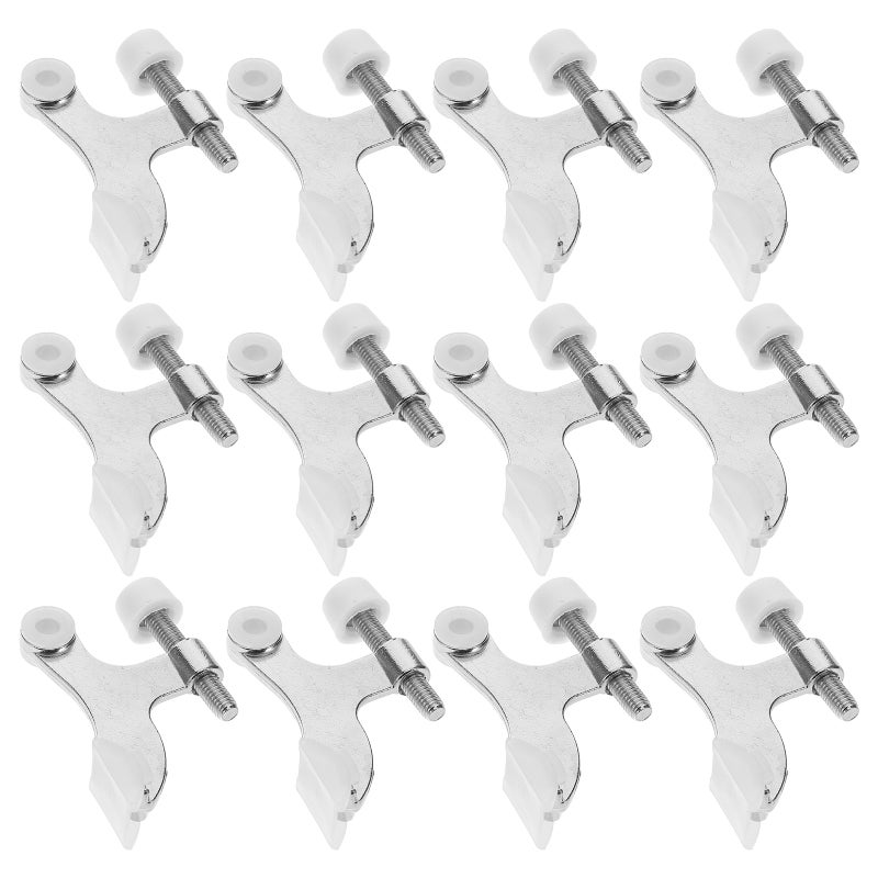 15pcs Heavy-Duty Zinc Alloy Hinge Door Adjustable Door Stops Door Adjustment Tool Door Hinge Wall Door Wall Protector - Image 1