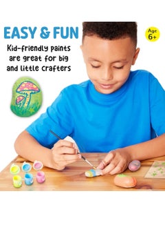 Creativity for Kids Creativity for Kids Glow In The Dark Rocks Kit - DIY Craft, Paint, Glow Stones, Rock Art, Outdoor Decor, Kids Creative Project, Glow Crafts, Nighttime Fun  - Image 4