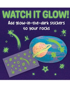 Creativity for Kids Creativity for Kids Glow In The Dark Rocks Kit - DIY Craft, Paint, Glow Stones, Rock Art, Outdoor Decor, Kids Creative Project, Glow Crafts, Nighttime Fun  - Image 5