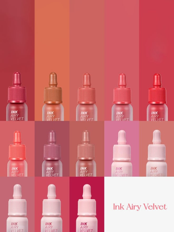 PERIPERA Ink Airy Velvet Lip Tint 023 In The Peachlight - Image 4