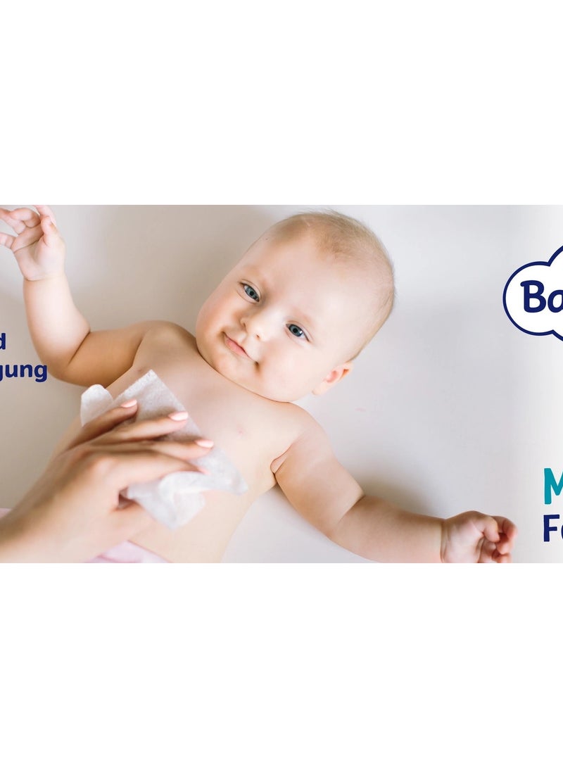 ROSSMANN German Brand Wipes , Babydream Wet Wipes with 99% Water, 180 Pieces (3x60 Pack) – Cleaning as with Water, 100% Biodegradable, Fragrance-Free, Dye-Free, Mineral Oil-Free, Essential Oil-Free, PEG Emulsifier-Free, pH-Neutral. - Image 5