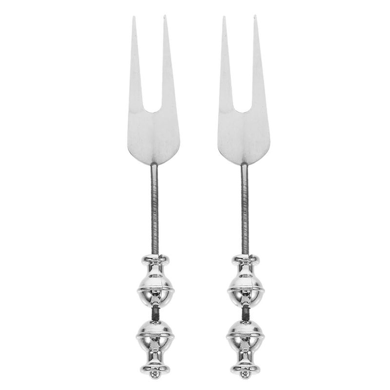 Balacoo 2Pcs Stainless Steel Fruit Forks Salad and Appetizer Forks Party - Image 1