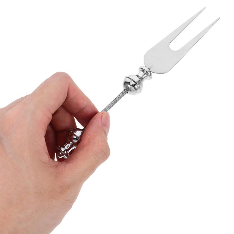Balacoo 2Pcs Stainless Steel Fruit Forks Salad and Appetizer Forks Party - Image 3