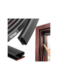 Generic Rubber D-Shape Weather Stripping Door Seal Strip – Self-Adhesive Soundproofing Seal for Doors & Windows – Draft Stopper, Noise & Weather Insulation Strip (Flexible, Easy Install)  rubber weather stripping  - Image 2