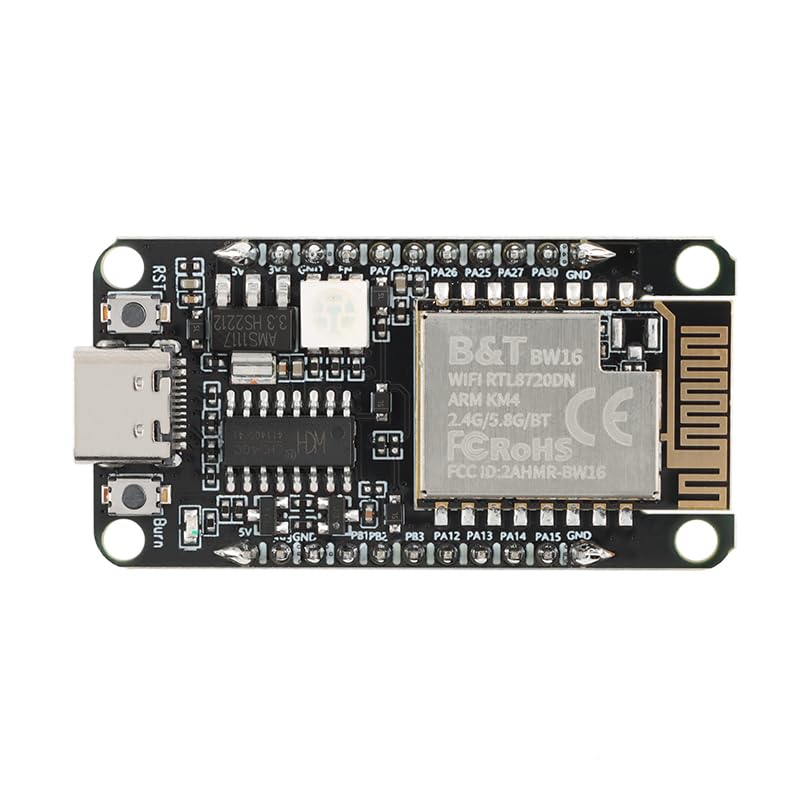 EC Buying 3Pcs BW16-Kit Dual-Frequency WiFi Development Board Bluetooth 5.0 Wireless Module RTL8720DN Chip Low Power Bluetooth WiFi Wireless Development Board - Image 3