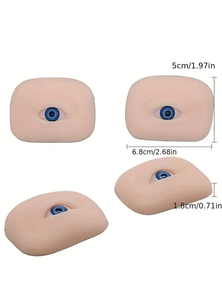 أوريتي ممارسة العين مزيفة الجلد يمكن استخدامها لممارسة المبتدئين الحاجب الوشم، الوشم كحل العيون، الفنان microblading يظهر microblading 1 جهاز كمبيوتر شخصى - Image 4