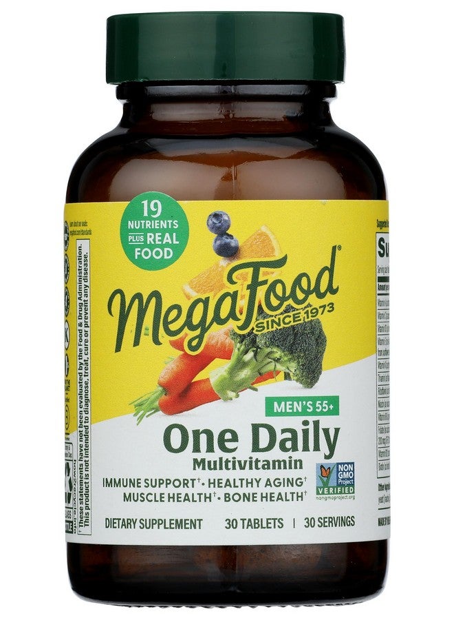 MEGAFOOD Men's 55+ One Daily Multivitamin, 30 CT - Image 1