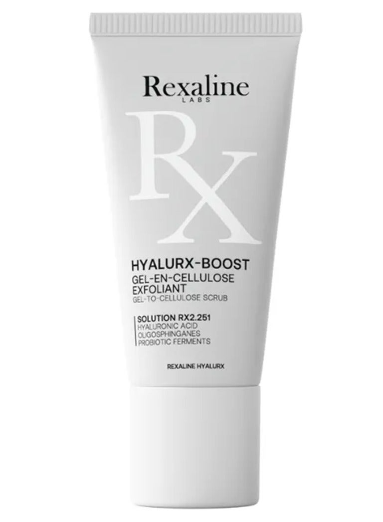 Rexaline Hyalurx Boost Exfoliating Cellulose Gel for All Skin Types 15ml - Image 1