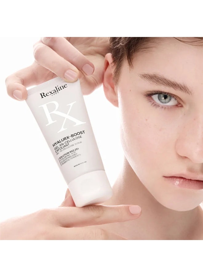 Rexaline Hyalurx Boost Exfoliating Cellulose Gel for All Skin Types 15ml - Image 2