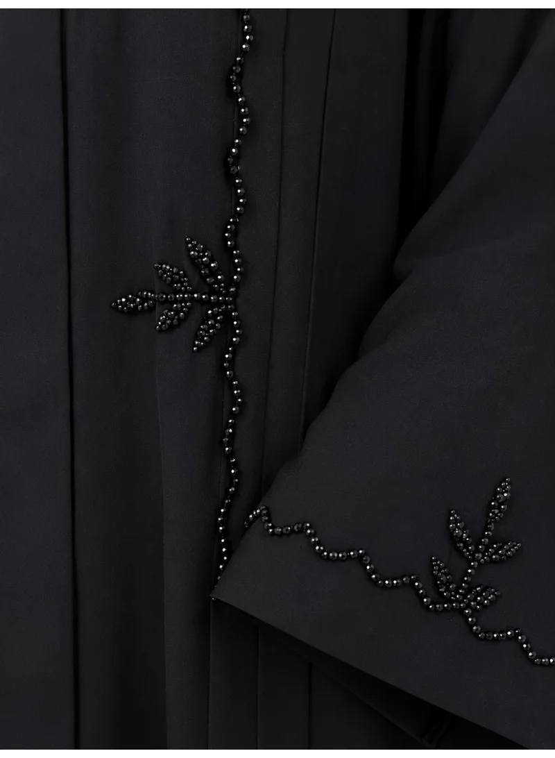 Reem Abayas Women's Embellished Abaya with Matching Sheila