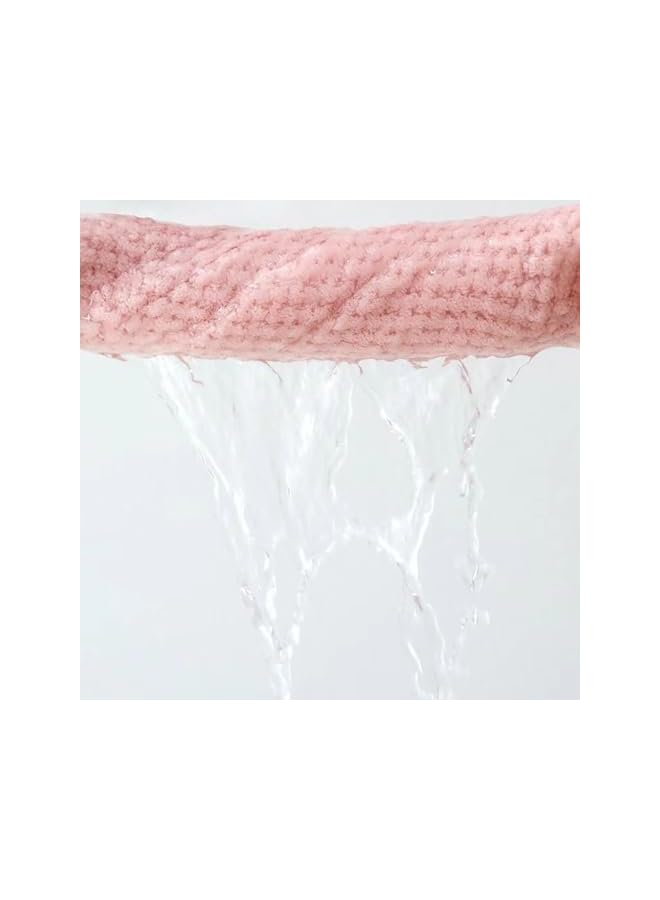 The Bros Microfiber Towels, 5 Pack, Highly Absorbent, Ultra Soft Coral Fleece, Quick Drying, Multi-Colour Bath Towels for Bathroom, Spa, Gym, 35 x 75 cm (A - 5 Pack) - Image 4