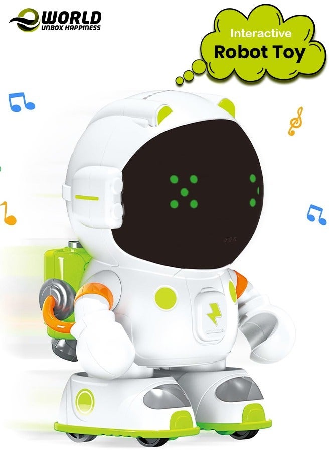 Eworld Astronaut Voice Control Robot Toy – Interactive Smart Robot with Touch Sensor, Speech Recognition, Singing, Dancing, Repeating and Recording for Kids Ages 3-8 - Image 1