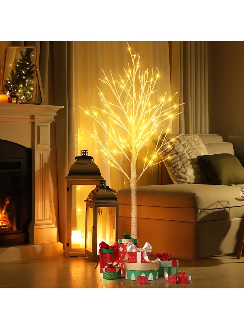 DubaiGallery شجرة سقوط صناعية مع أضواء شجرة LED مضاءة مسبقًا لتزيين الشرفة المنزلية في الأماكن المغلقة والمفتوحة - Image 2