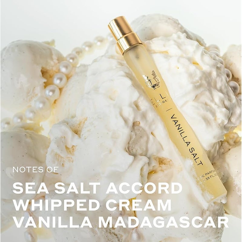 إليس بروكلين Ellis Brooklyn VANILLA SALT Eau de Parfum Travel Spray 0.33oz / 10ml - Gourmand Vanilla Perfume with Sea Salt, Luminous Musk, and Jasmine- Clean, Vegan, Cruelty-Free, Long Lasting Perfumes for Women - Image 3