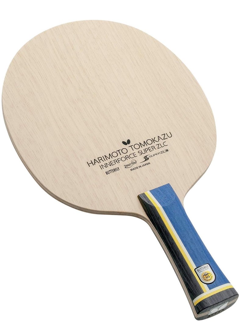 باترفلاي مضرب تنس طاولة Butterfly Harimoto Innerforce Super ZLC احترافي بمقبض FL صُنع في اليابان - Image 1