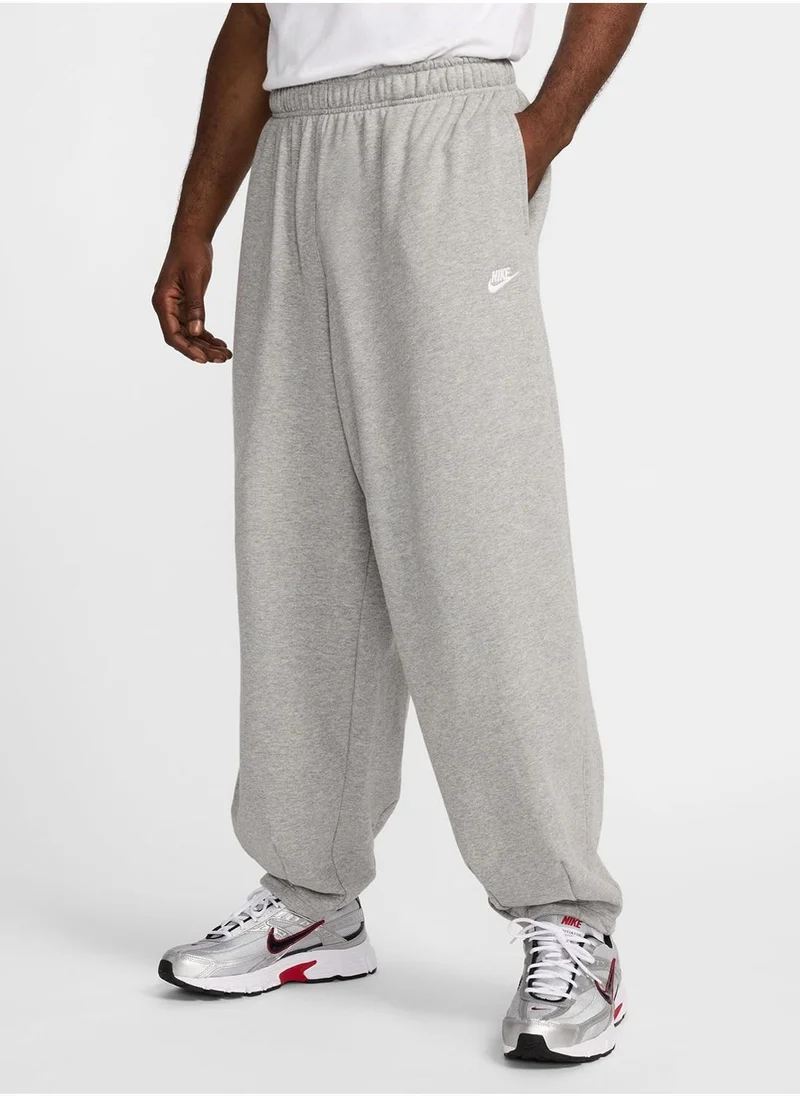 Nike Club Fitted Oversized Sweatpants