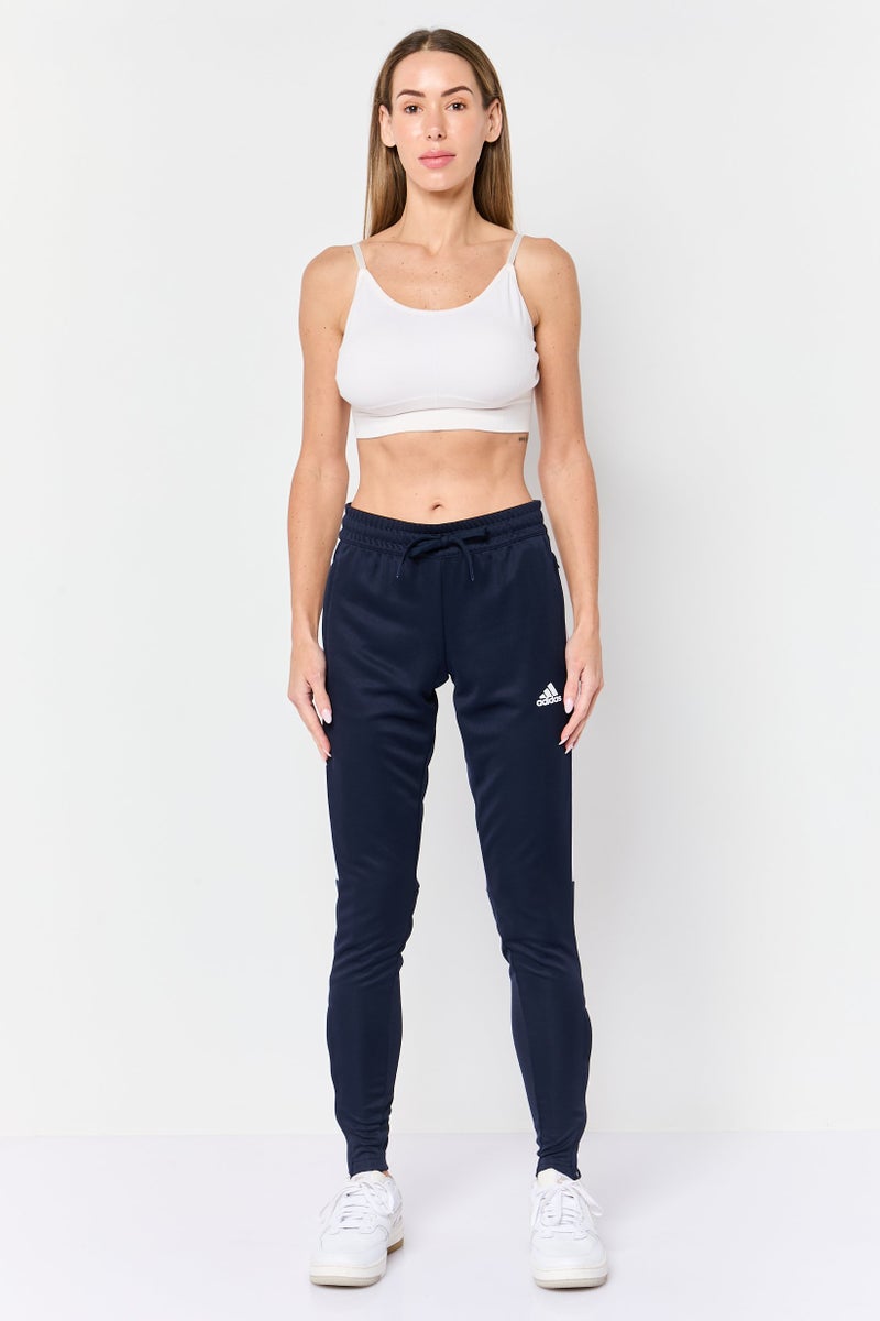 Adidas سروال رياضي نسائي ضيق لكرة القدم سيرينو، كحلي - Image 2
