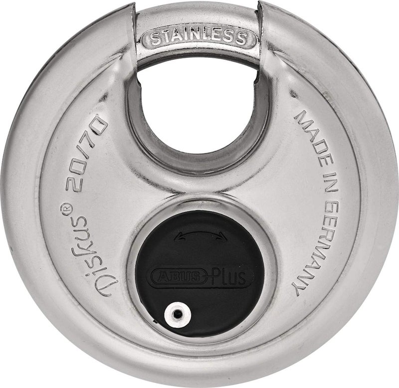 Abus 2070 KA Diskus Padlock Extreme High Security Disk Lock Keyed Alike KA